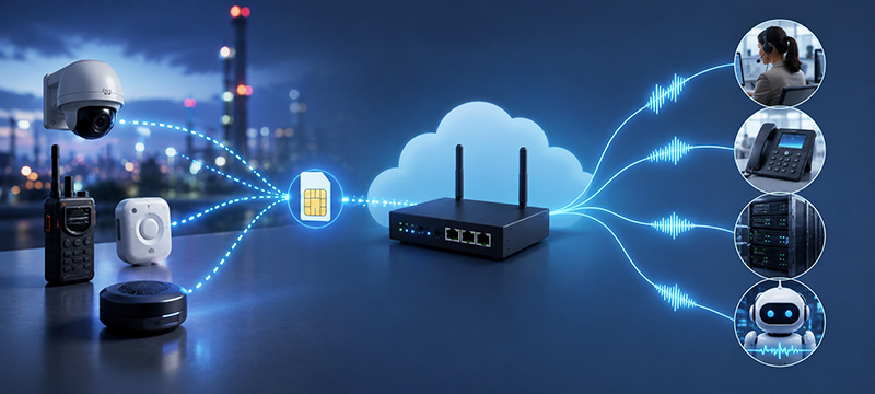 Soracom Air RTC Gateway Links SIM Identity to IoT Voice Routing