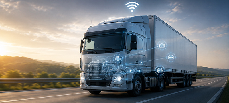 Vehicle Telematics Drive Predictive Maintenance for Commercial