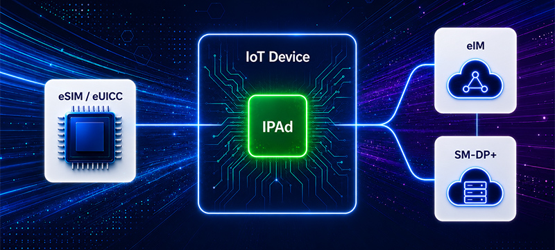 eSIM IPAd architecture for SGP.32
