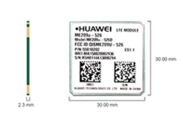 Huawei LTE-only M2M Module ME209u-526D Receives Certification