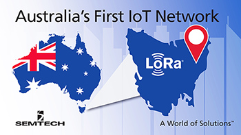 LoRa IoT network in Australia